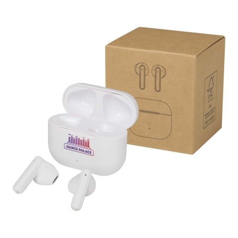 Altais True Wireless Bluetooth® Headset aus recyceltem Kunststoff Standard | weiss | ohne Werbeanbringung | Nicht verfügbar | Nicht verfügbar