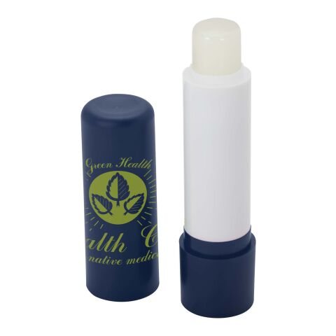 Werbeartikel Eden Lippenpflege Vanille | blau | mit Logo bedrucken