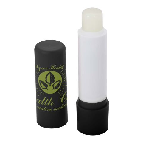 Werbeartikel Eden Lippenpflege Vanille | schwarz | mit Logo bedrucken