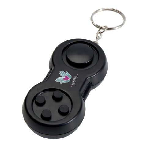 Fidgix Controller Fidget Schlüsselanhänger Standard | schwarz | ohne Werbeanbringung | Nicht verfügbar | Nicht verfügbar