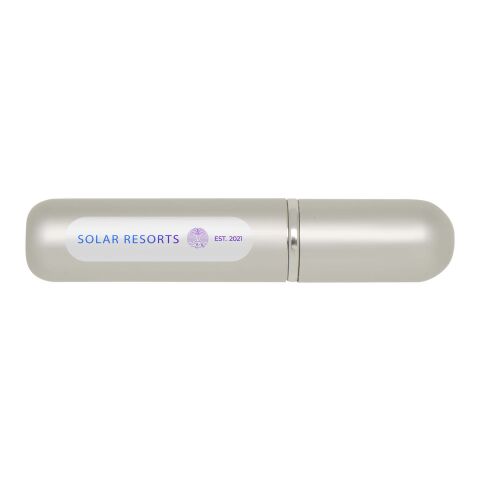Werbeartikel Parfümflasche Filla – silber – mit 48h Express-Druck 5 ml Inhalt als ideales Giveaway für Messen & Events