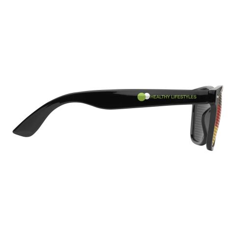 48h Express-Druck Werbeartikel Vision Sonnenbrille – schwarz – mit Logo bedruckt