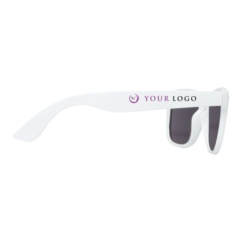Werbeartikel Sun Ray rPET Sonnenbrille – weiss