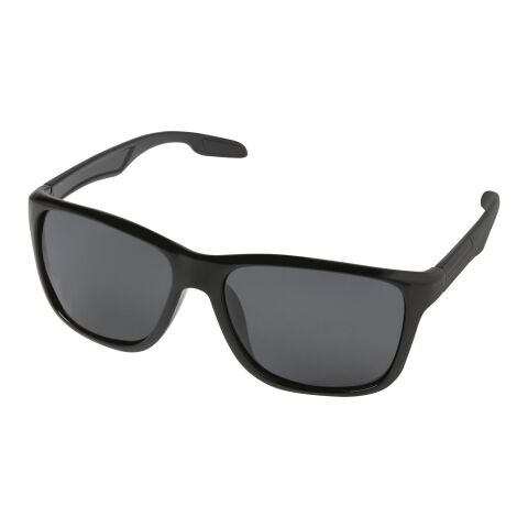 Eiger polarisierte Sport-Sonnenbrille mit Etui aus recyceltem Kunststoff Standard | schwarz | ohne Werbeanbringung | Nicht verfügbar | Nicht verfügbar