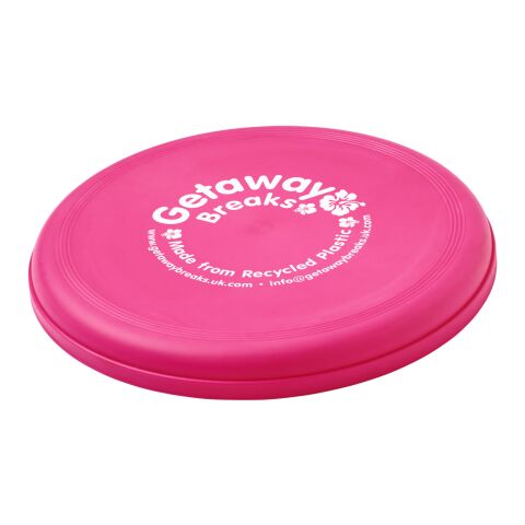 Orbit Frisbee aus recyceltem Kunststoff magenta | ohne Werbeanbringung | Nicht verfügbar | Nicht verfügbar