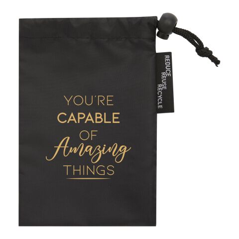 Werbeartikel Virabha RPET Yogagurt | grün | mit Logo bedrucken