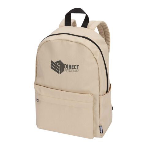 Byron 14&quot; GRS-recycelter City Laptop Rucksack 14 L Standard | Oatmeal | ohne Werbeanbringung | Nicht verfügbar | Nicht verfügbar | Nicht verfügbar