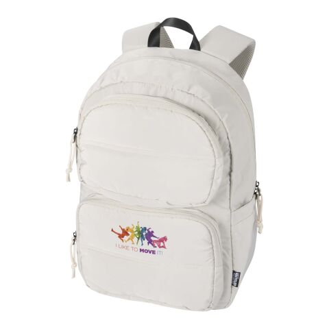 Puffer 15,6" GRS recycelter Laptoprucksack 18L Standard | Sandstone | ohne Werbeanbringung | Nicht verfügbar | Nicht verfügbar | Nicht verfügbar