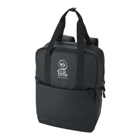 Resi Plus GRS recycelte Rucksackkühltasche 18L Standard | schwarz | ohne Werbeanbringung | Nicht verfügbar | Nicht verfügbar