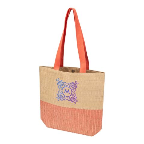Rhythm Strohpapier Tragetasche, 10 l Brick