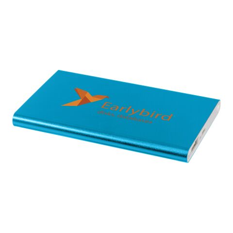 Pep 4000 Aluminium Powerbank Standard | hellblau | ohne Werbeanbringung | Nicht verfügbar | Nicht verfügbar