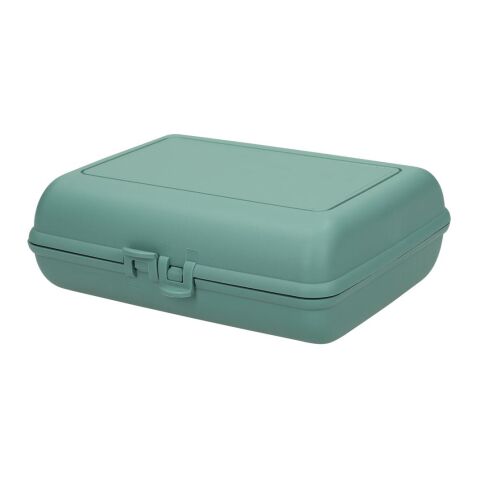 Firmengeschenk Essensbehälter Switch – minze – mit individuellem Werbedruck, Bio-Kunststoff, Made in Germany, nachhaltiger Food-Container