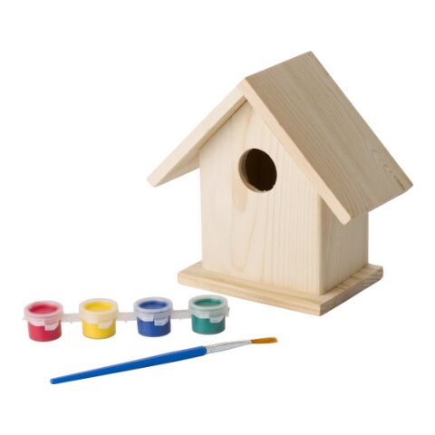 Vogelhaus 'Colibri' mit Malset