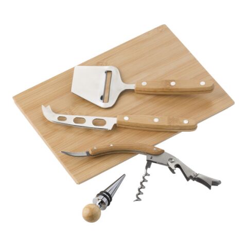 Käse- und Weinset aus Bambus Patrick