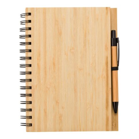 Notizbuch aus Bambus hellbraun | ohne Werbeanbringung | Nicht verfügbar | Nicht verfügbar