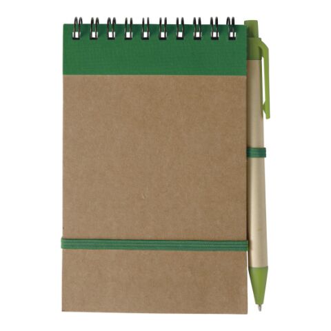 Notizbuch &#039;Pocket&#039; aus recyceltem Karton Grün | ohne Werbeanbringung | Nicht verfügbar | Nicht verfügbar
