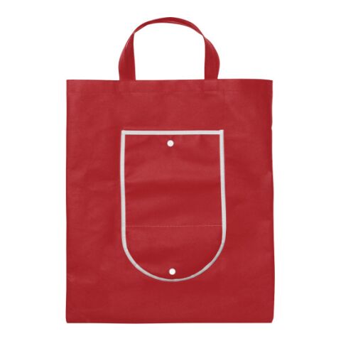 Einkaufstasche &#039;Wagon&#039; aus Non-Woven Rot | ohne Werbeanbringung | Nicht verfügbar | Nicht verfügbar