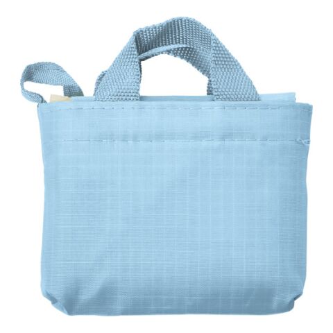 Einkaufstasche &#039;Elke&#039; aus reißfestem Polyester Hellblau | ohne Werbeanbringung | Nicht verfügbar | Nicht verfügbar