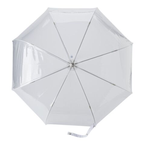 PVC-Regenschirm &#039;Skyline&#039; Weiß | ohne Werbeanbringung | Nicht verfügbar | Nicht verfügbar