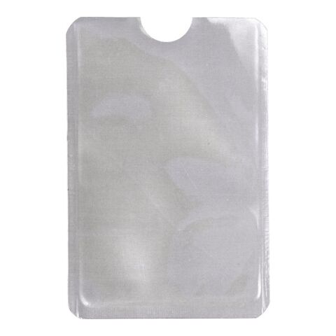 RFID Kartenhalter &#039;Check&#039; aus Aluminium Silber | ohne Werbeanbringung | Nicht verfügbar | Nicht verfügbar