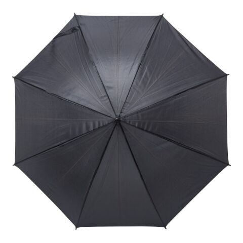 Automatik-Regenschirm &#039;Harrie&#039; aus Polyester Schwarz | ohne Werbeanbringung | Nicht verfügbar | Nicht verfügbar