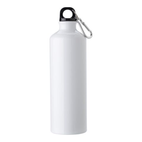 Trinkflasche aus Aluminium (750 ml) Weiß | ohne Werbeanbringung | Nicht verfügbar | Nicht verfügbar
