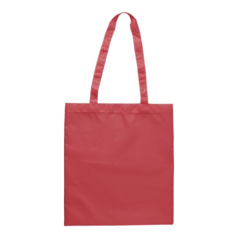 Einkaufstasche &#039;Peaches&#039; aus Polyester Rot | ohne Werbeanbringung | Nicht verfügbar | Nicht verfügbar