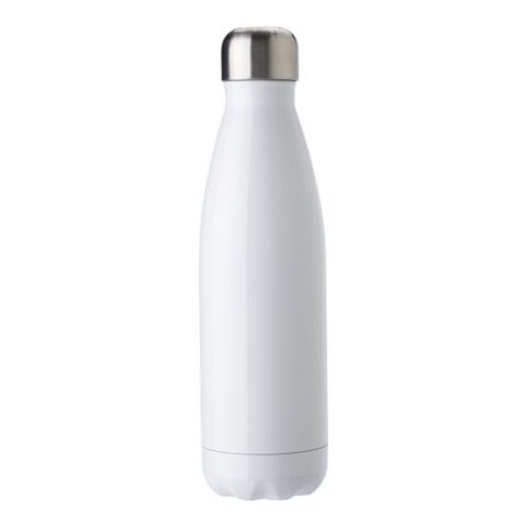 Flasche aus Edelstahl (500 ml) Weiß | ohne Werbeanbringung | Nicht verfügbar | Nicht verfügbar