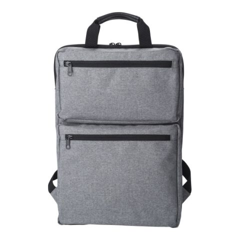 Polycanvas (300D) backpack Seth Grau | ohne Werbeanbringung | Nicht verfügbar | Nicht verfügbar