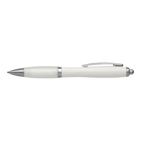 Recycelter ABS-Kugelschreiber Hamza Weiß | ohne Werbeanbringung | Nicht verfügbar | Nicht verfügbar