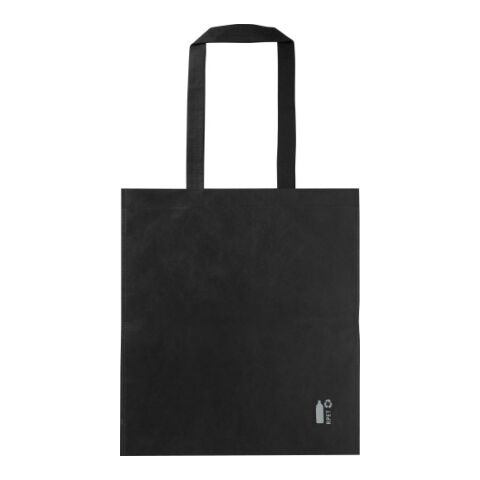 RPET-Vliesstoff (70 gr/m²) Einkaufstasche Ryder Schwarz | ohne Werbeanbringung | Nicht verfügbar | Nicht verfügbar