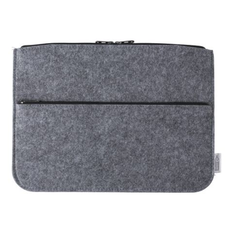 RPET Laptop-Tasche Emilia aus Filz Grau | ohne Werbeanbringung | Nicht verfügbar | Nicht verfügbar