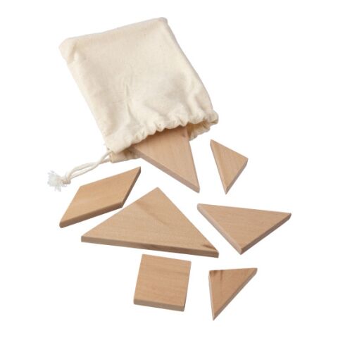 Natürliches Holz-Tangram-Puzzle Ulrike