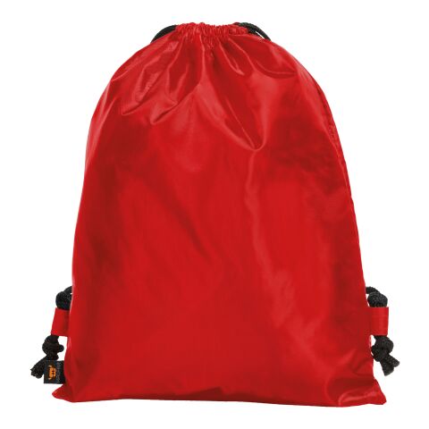 Werbeartikel Halfar Taftrucksack SPORT – rot – mit Logo bedruckt