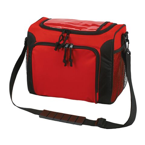 Werbeartikel Halfar Kühltasche SPORT – rot – mit Logo bedruckt