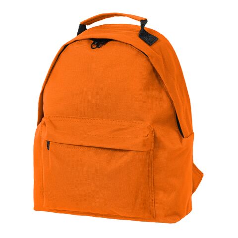 Werbeartikel HALFAR® Rucksack KIDS – orange – mit Logo bedruckt
