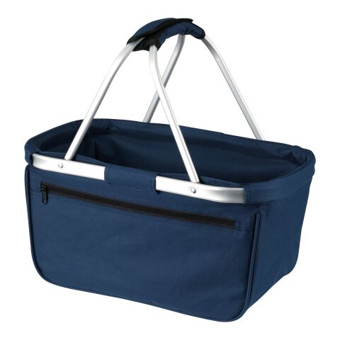 Werbeartikel Halfar Shopper BASKET – marineblau – mit Logo bedruckt
