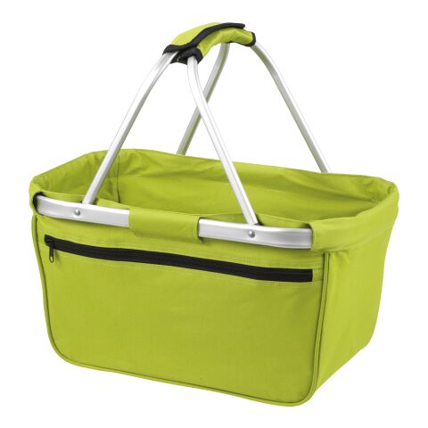 Werbeartikel Halfar Shopper BASKET – hellgrün – Einkaufskorb / Carrybag mit Logo bedruckt