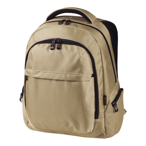 Halfar Notebook-Rucksack MISSION beige | ohne Werbeanbringung | Nicht verfügbar