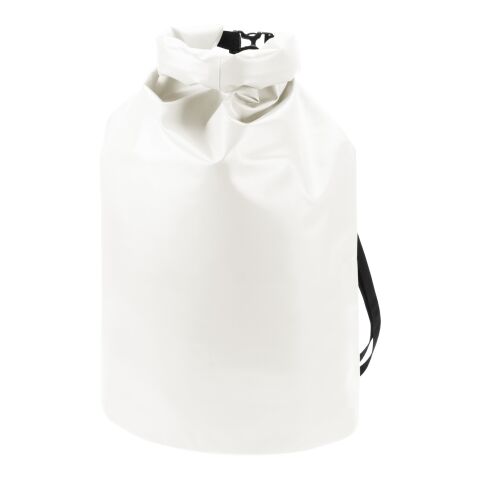 Werbeartikel Seesack Halfar Drybag SPLASH 2 – weiß – mit Logo bedruckt wasserabweisender Drybag für Events & Festivals