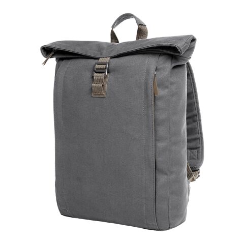Werbeartikel HALFAR® Rucksack COUNTRY – anthrazit – mit Logo bedruckt