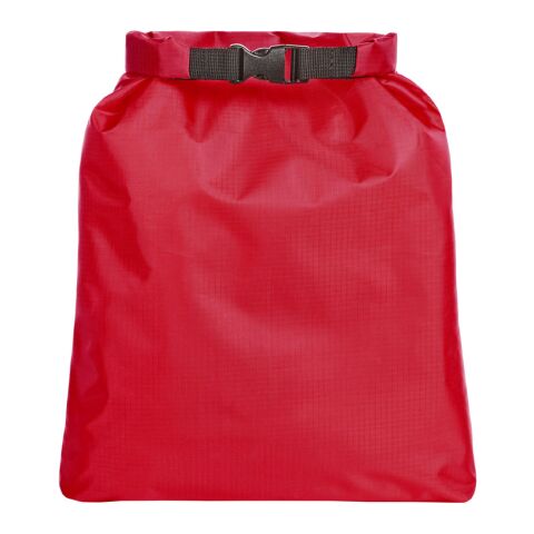 Werbeartikel Seesack Halfar Drybag SAFE – rot – mit Logo bedruckt 6 Liter als wasserdichter Drybag für Festivals & Events