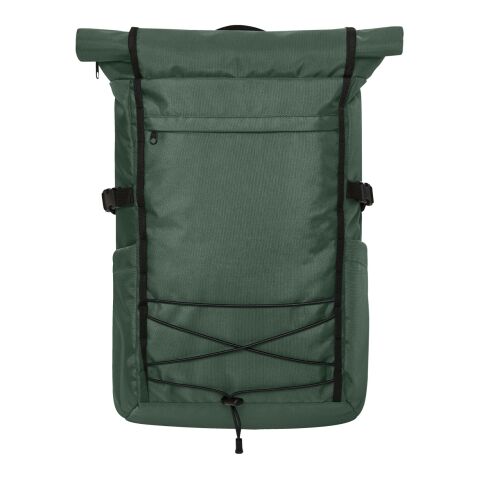 Werbeartikel Halfar Notebook-Rucksack FLEX – grün – mit Logo bedruckt