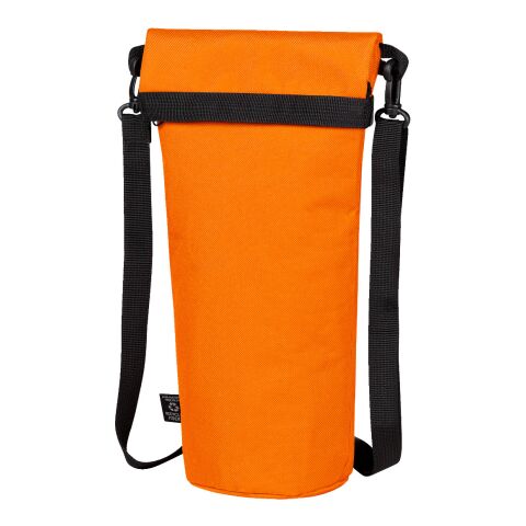 Werbeartikel Kühltasche Halfar BOTTLE – orange – mit Logodruck, vielseitige isolierte Cooler Bag mit gepolstertem Hauptfach für Firmen-Events