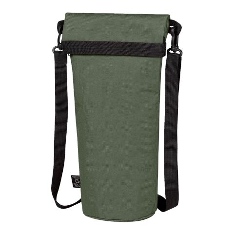 Werbeartikel Kühltasche Halfar Thermobag BOTTLE – olivgrün – mit Logodruck, isolierte Cooler Bag für das Sommerfest & Firmen-Events