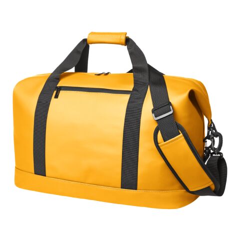 Werbeartikel Halfar Sport-/Reisetasche PURE – gelb – mit Logo bedruckt