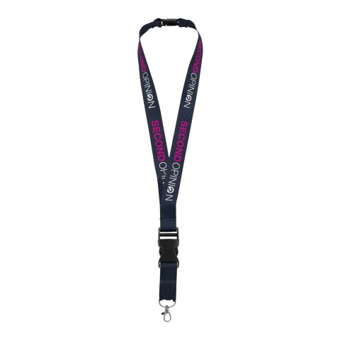Yogi Lanyard mit abnehmbarer Schnalle Standard | navy | ohne Werbeanbringung | Nicht verfügbar | Nicht verfügbar | Nicht verfügbar
