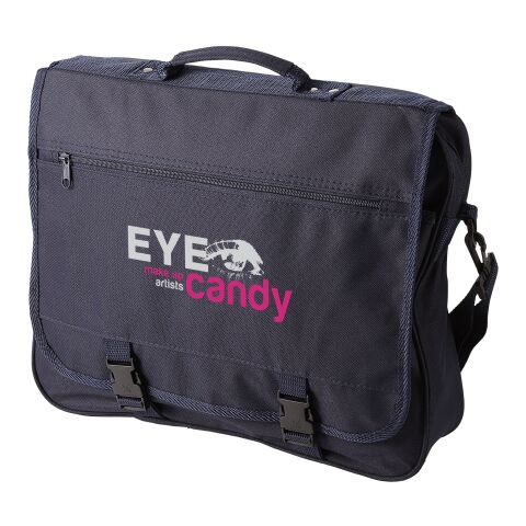 Werbeartikel Anchorage Konferenztasche 11 L – navy – Umhängetaschen / Schultertaschen & Laptoptaschen mit Logo bedruckt