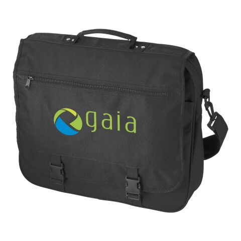 Werbeartikel Anchorage Konferenztasche 11 L – schwarz – mit Logo bedruckt
