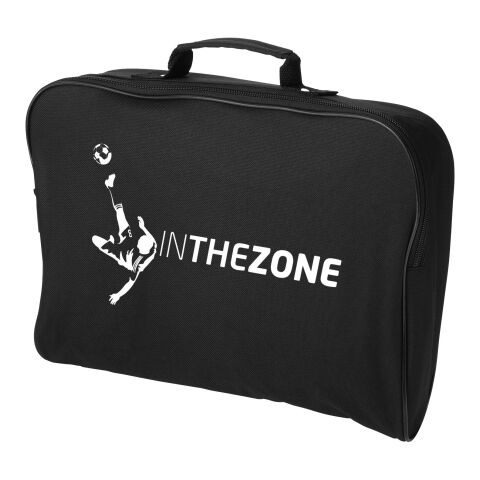 Werbeartikel Florida Konferenztasche 7L – schwarz – mit Logo bedruckt